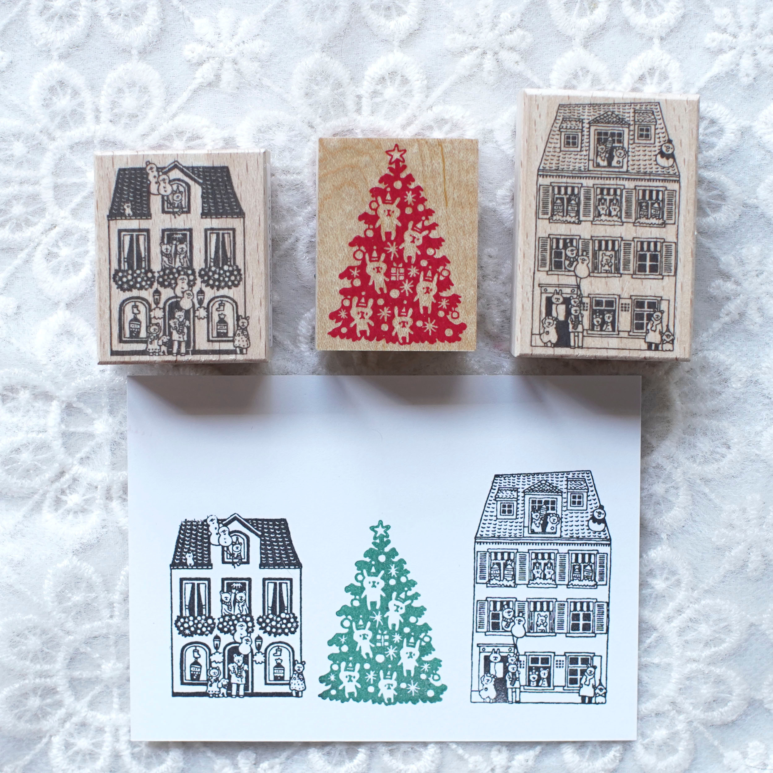 ツクルヒトタチ博~スタンプで彩るクリスマスとお正月~ 京都伊勢丹 Isetan ベアソムとナギ