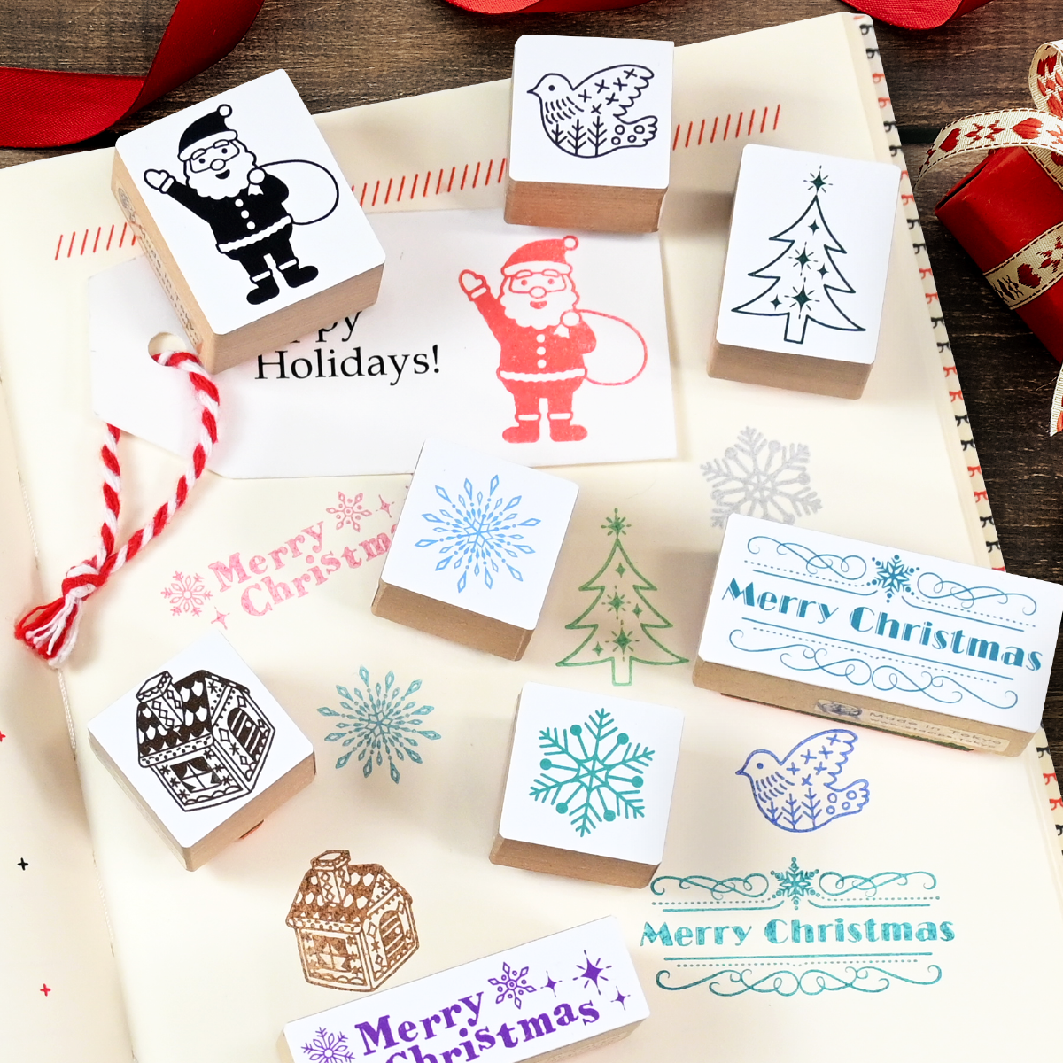 ツクルヒトタチ博～スタンプで彩るクリスマスとお正月～　京都伊勢丹 Isetan スタンプスタンダード StampStandard