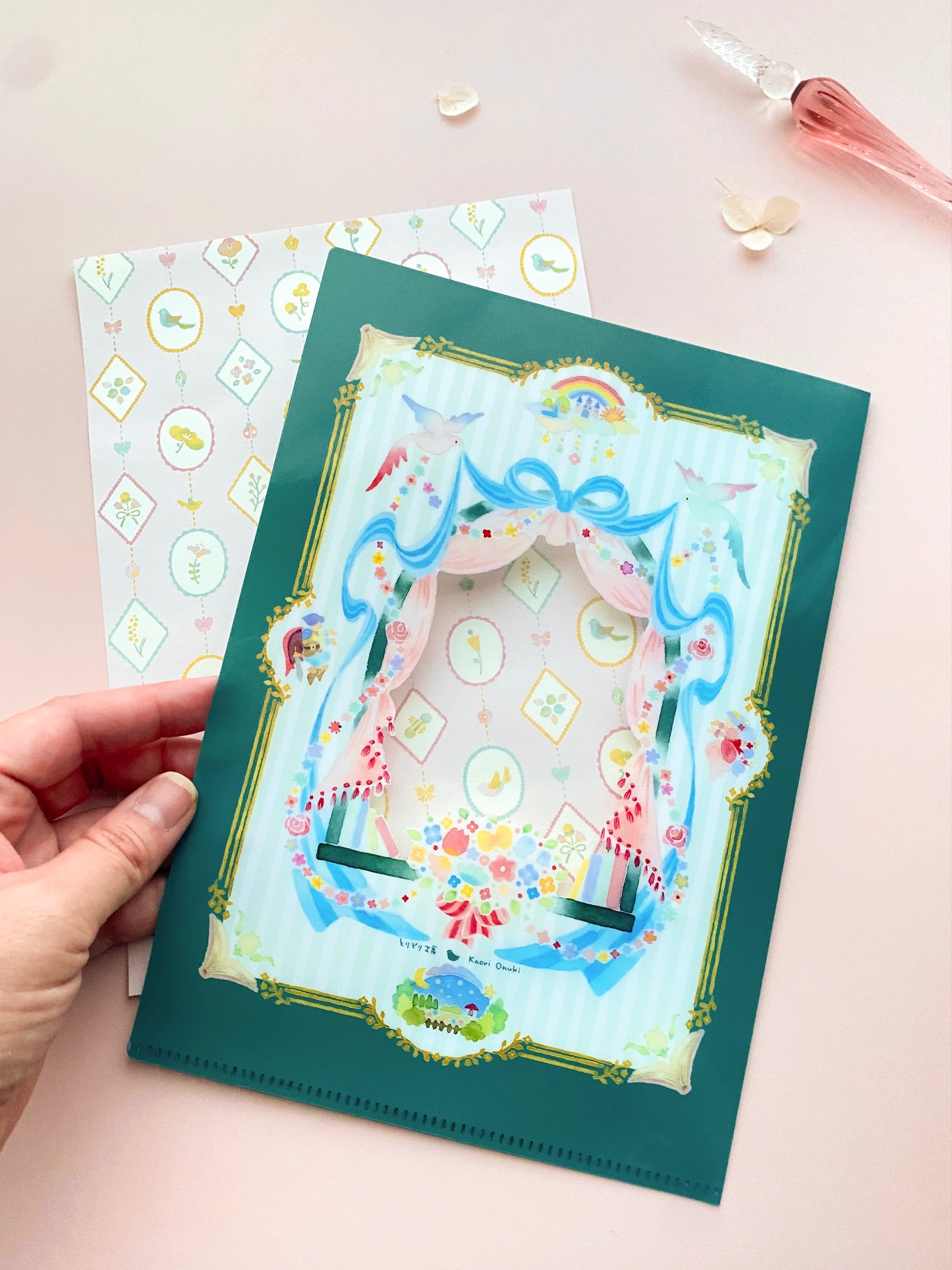 ツクルヒトタチ博~スタンプで彩るクリスマスとお正月~ 京都伊勢丹 Isetan とりどり工房 大貫かおり