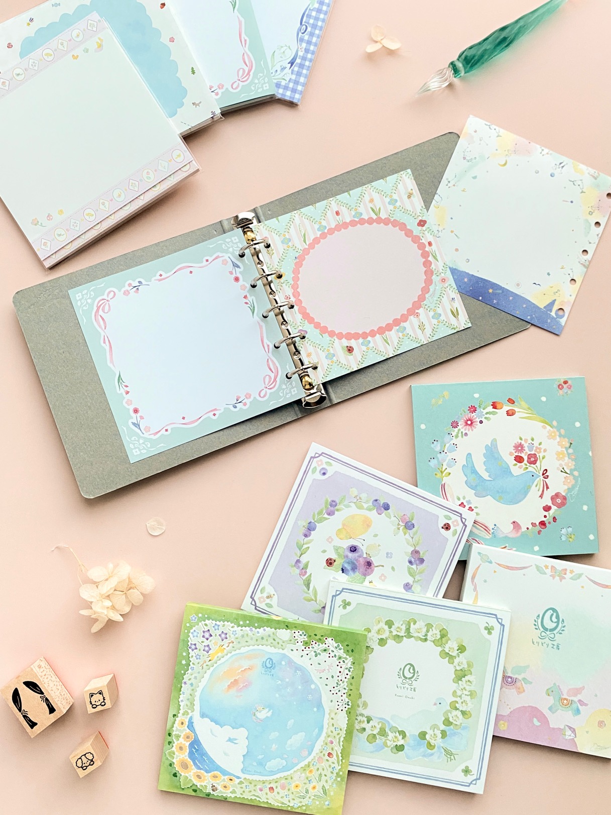 ツクルヒトタチ博~スタンプで彩るクリスマスとお正月~ 京都伊勢丹 Isetan とりどり工房 大貫かおり