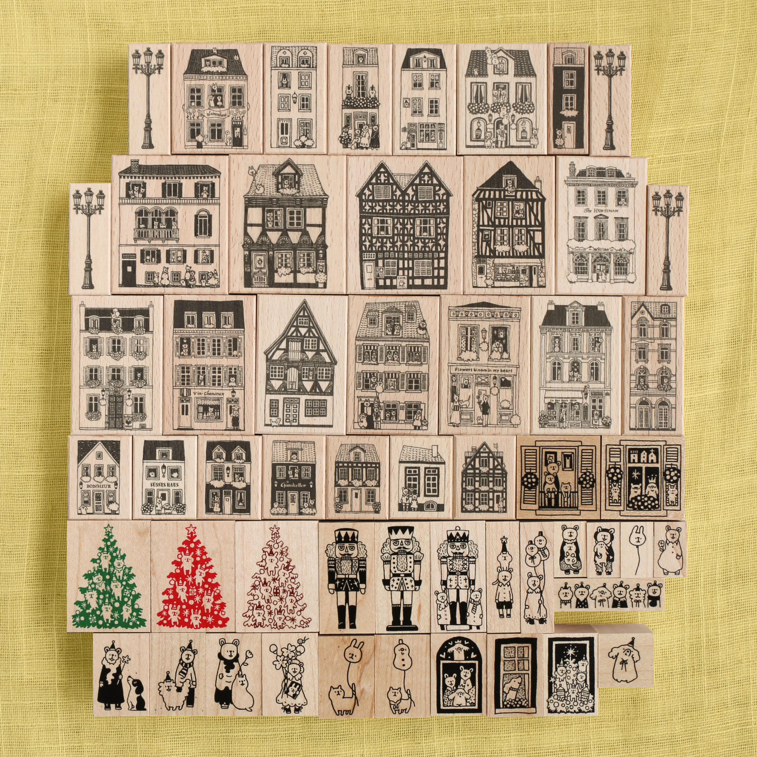 ツクルヒトタチ博～スタンプで彩るクリスマスとお正月～　京都伊勢丹 Isetan ベアソムとナギ