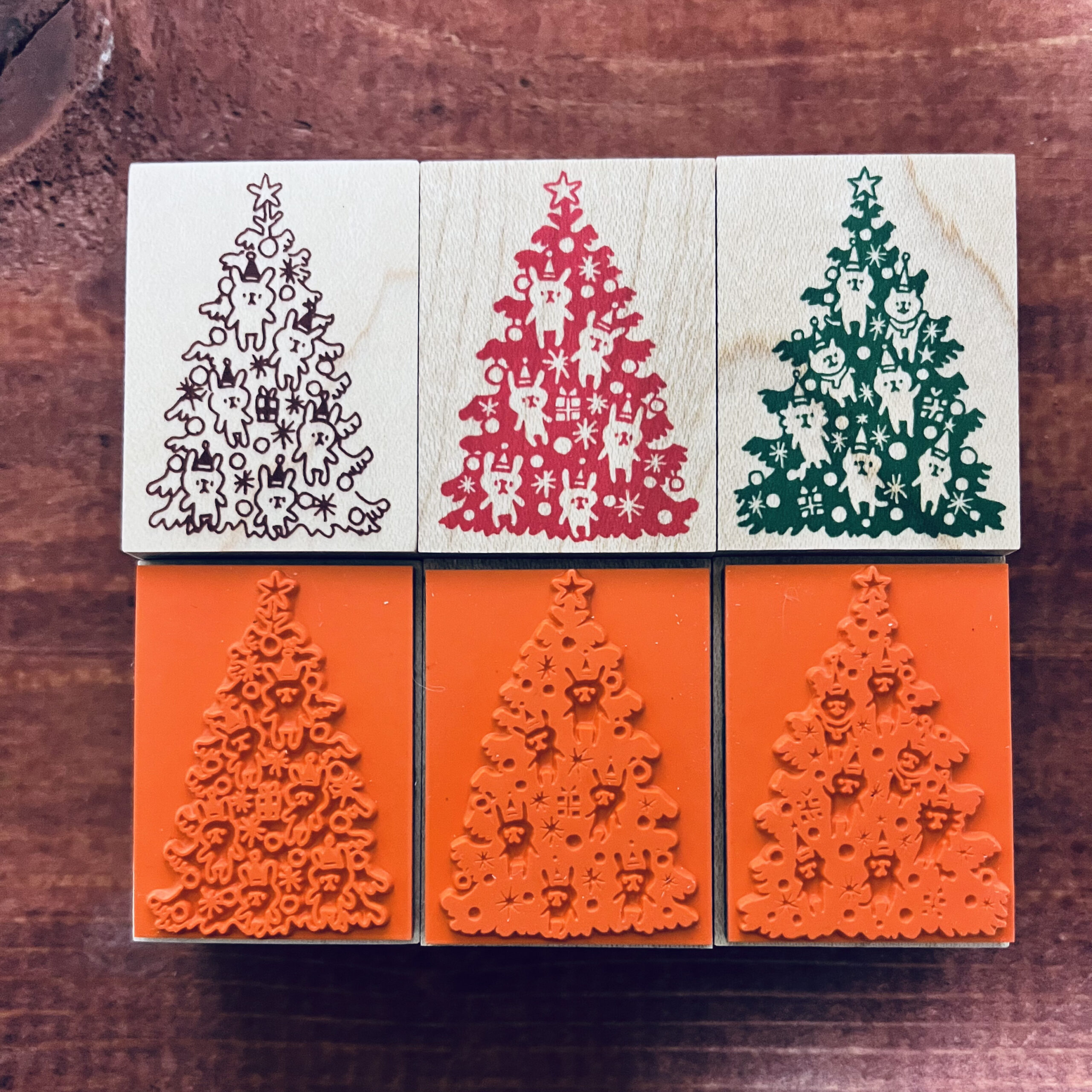 ツクルヒトタチ博～スタンプで彩るクリスマスとお正月～　京都伊勢丹 Isetan ベアソムとナギ