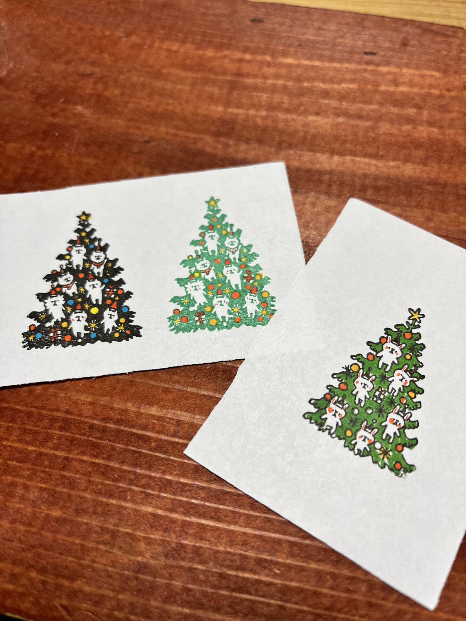 ツクルヒトタチ博～スタンプで彩るクリスマスとお正月～　京都伊勢丹 Isetan ベアソムとナギ