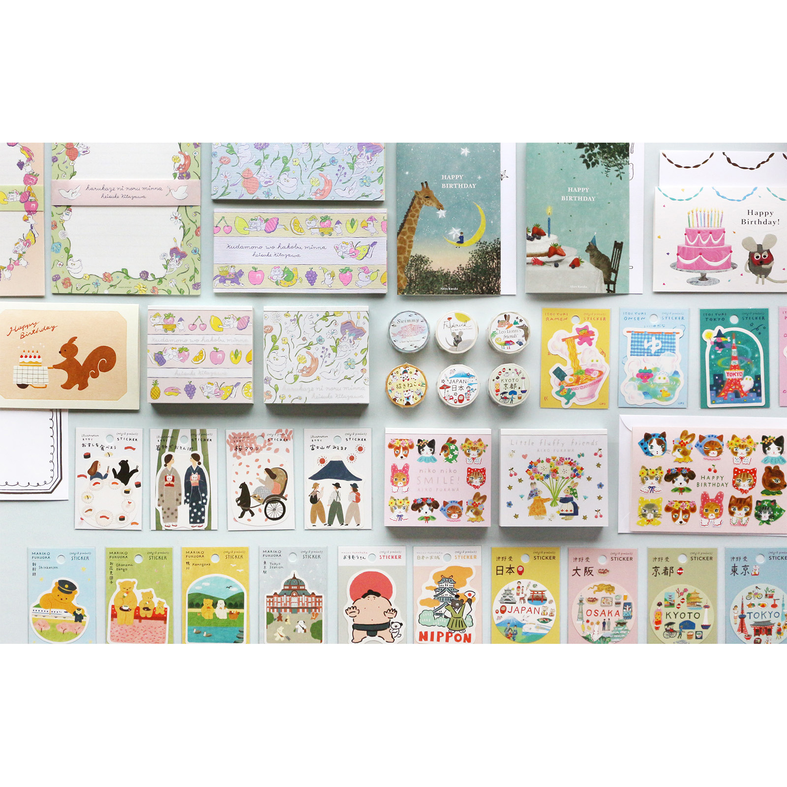 ツクルヒトタチ博popup in京都タカシマヤ1Fゆとりうむ EGGNWORKS エッグンワークス アート ハンドメイド デザイン イラストレーション 文具 デザイン雑貨 cozyca products コジカプロダクト 小鹿プロダクト