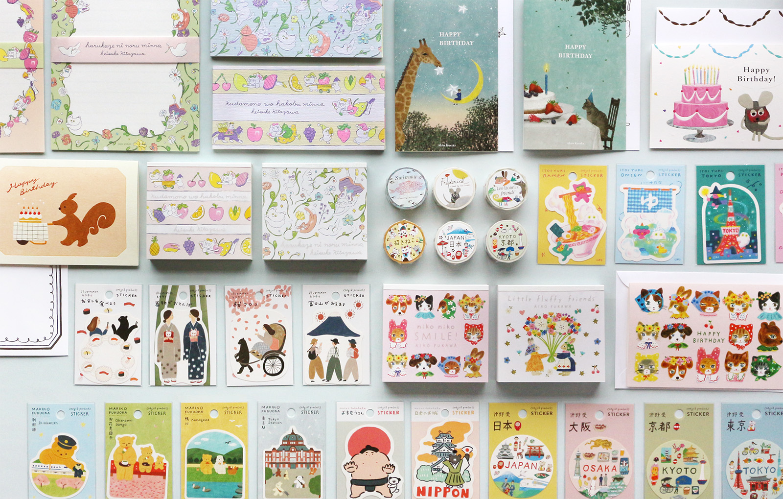 ツクルヒトタチ博popup in京都タカシマヤ1Fゆとりうむ EGGNWORKS エッグンワークス アート ハンドメイド デザイン イラストレーション 文具 デザイン雑貨 cozyca products コジカプロダクト 小鹿プロダクト