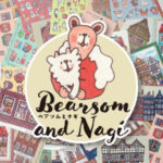ツクルヒトタチ博～スタンプで彩るクリスマスとお正月～　京都伊勢丹 Isetan ベアソムとナギ