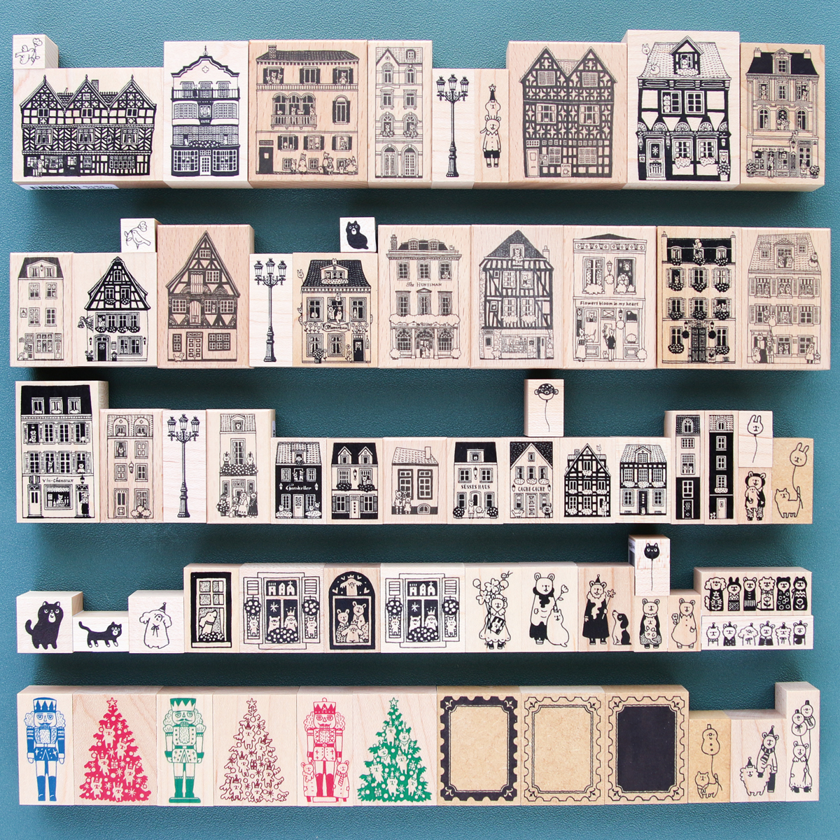 ツクルヒトタチ博～スタンプで彩るクリスマスとお正月～　京都伊勢丹 Isetan ベアソムとナギ