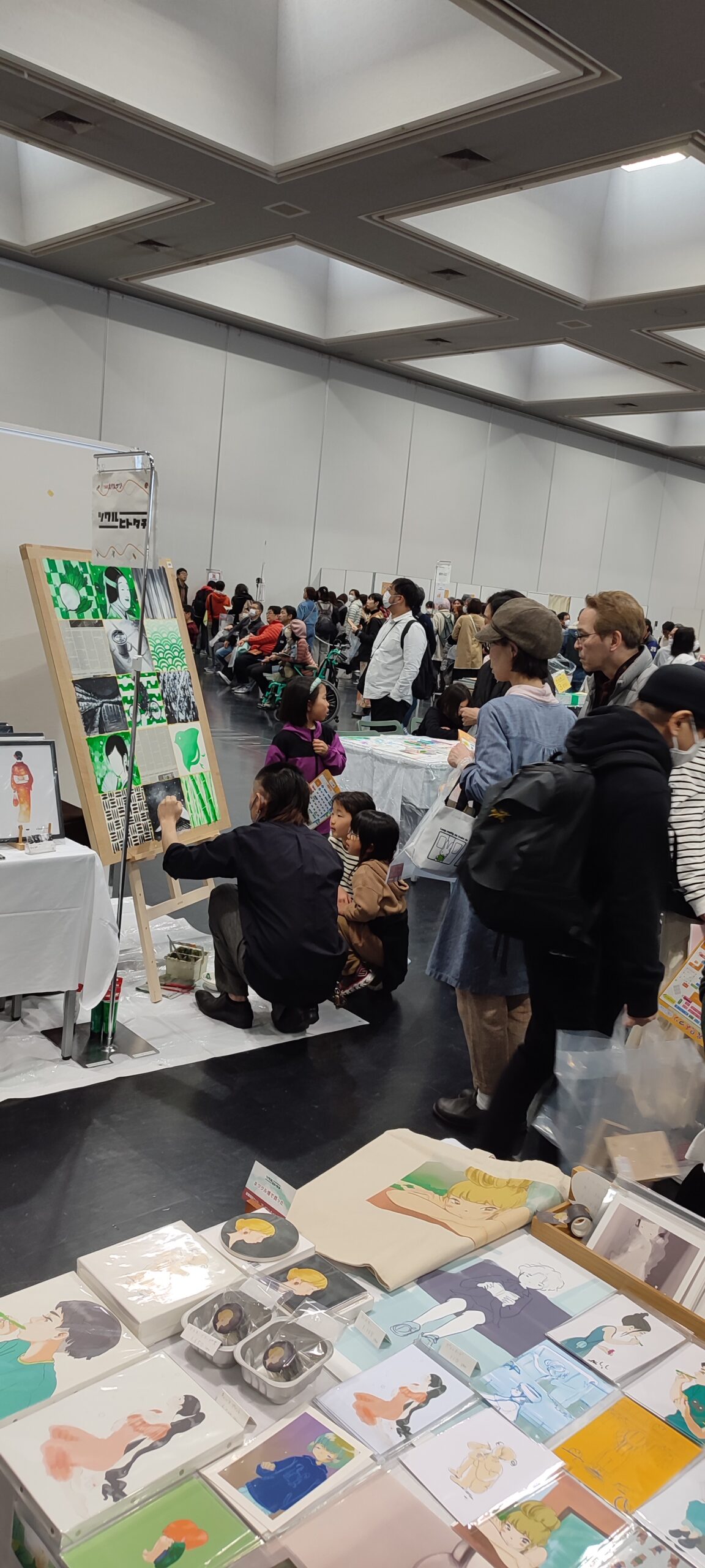 ツクルヒトタチ博inTAG文具まつり EGGNWORKS エッグンワークス アート ハンドメイド デザイン イラストレーション 文具 デザイン雑貨 EGGNWORKS エッグンワークス