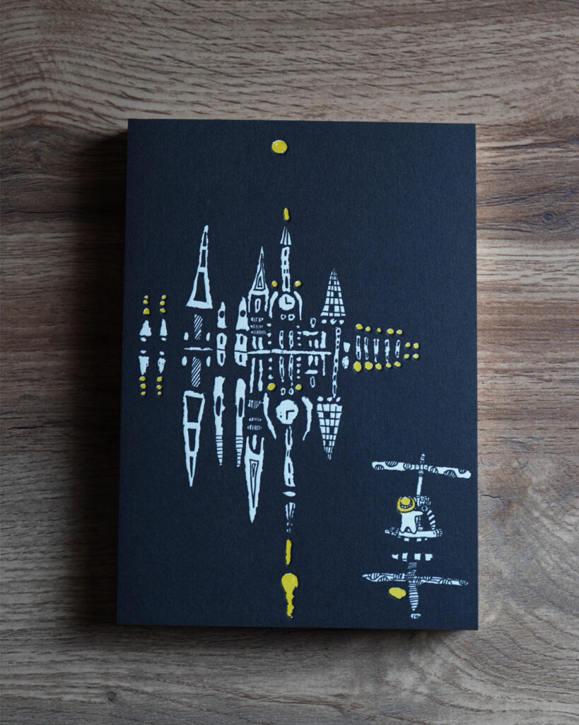 EGGNWORKS エッグンワークス アートノートブック ARTNOTEBOOK ドイツ装 コデックス装 活版印刷 letterpress ueno signpost