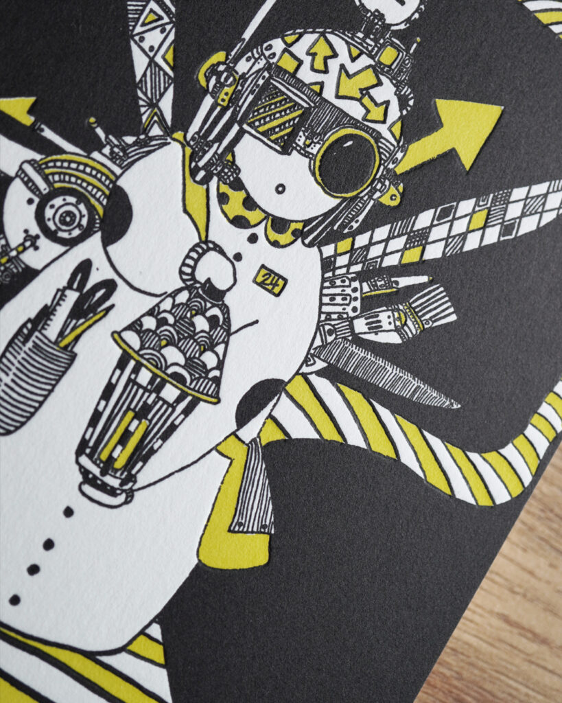 EGGNWORKS エッグンワークス アートノートブック ARTNOTEBOOK ドイツ装 コデックス装 活版印刷 letterpress ueno signpost